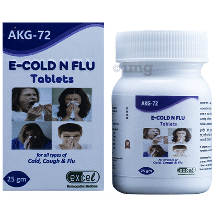 Excel AKG 72 E-Cold N Flu Tablet