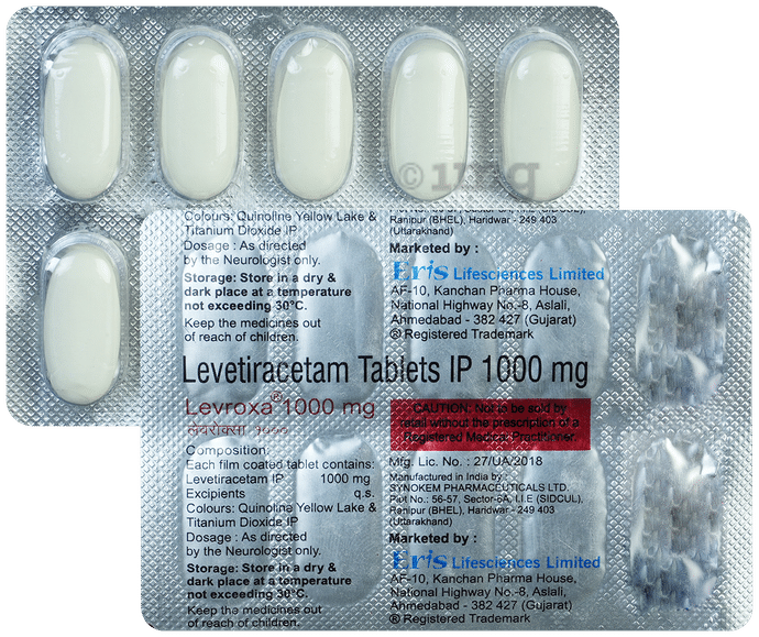 Levroxa 1000mg Tablet
