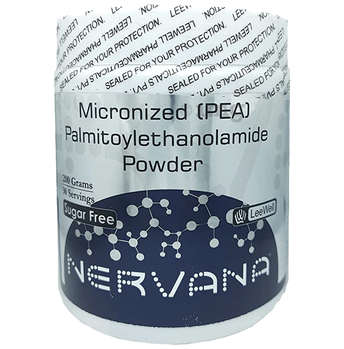 LeeWell Nervana Powder Palmitoylethanolamide (PEA) | Neuroprotective, Nerve Weakness, Pain & Lung, Respiratory Care Sugar Free