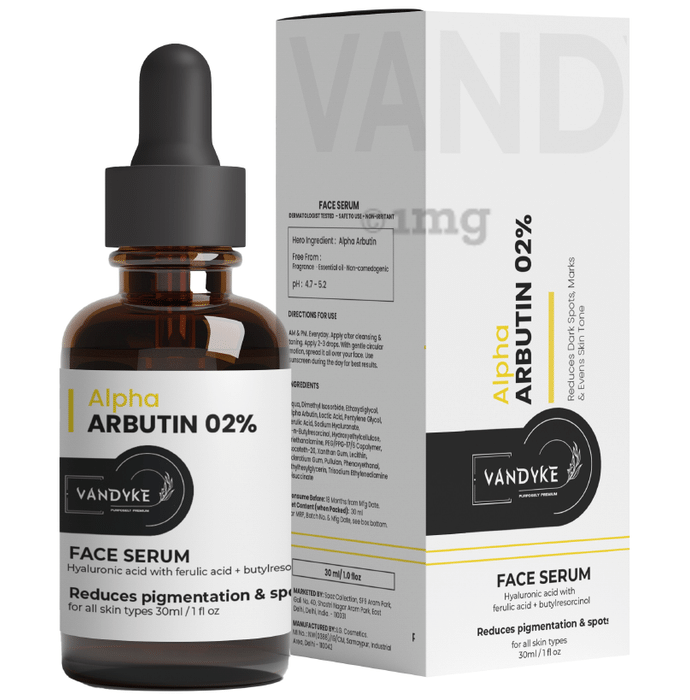 Vandyke Alpha Arbutin 02% Face Serum