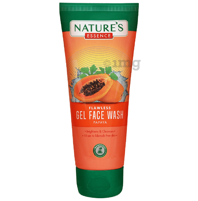 Nature's Essence Flawless Gel  Face Wash Papaya
