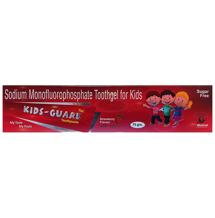 Kids-Guard Toothpaste Strawberry Sugar Free