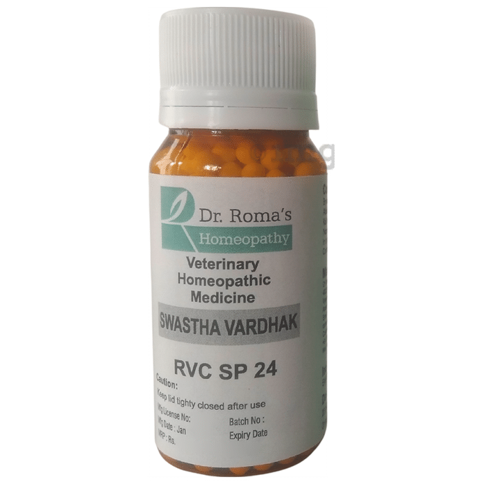 Dr. Romas Homeopathy RVC SP 24 Swastha Vardhak Globules