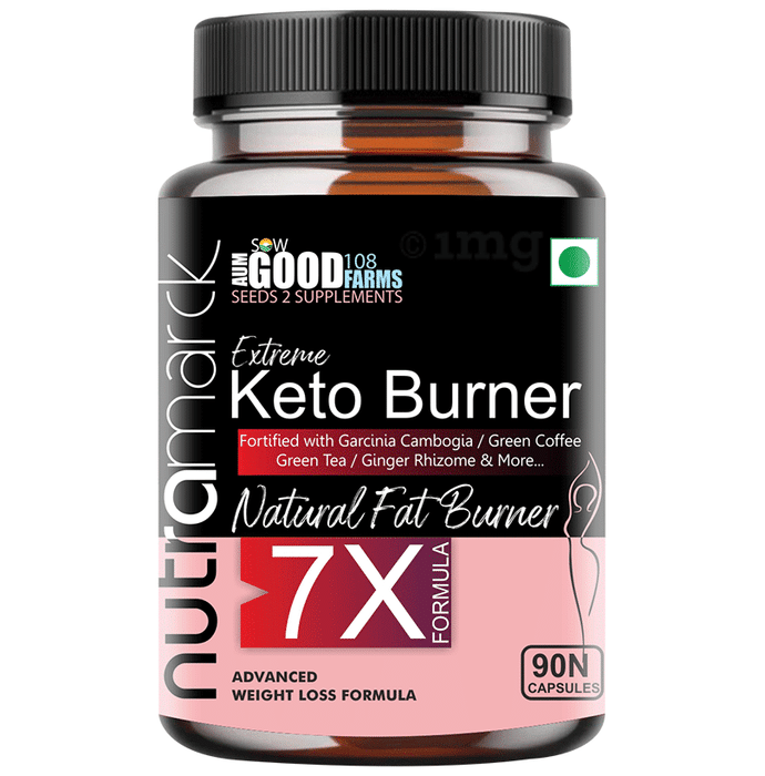 NutraMarck Extreme Keto Burner 7X Capsule | Advanced Fat Burner & Metabolism Booster