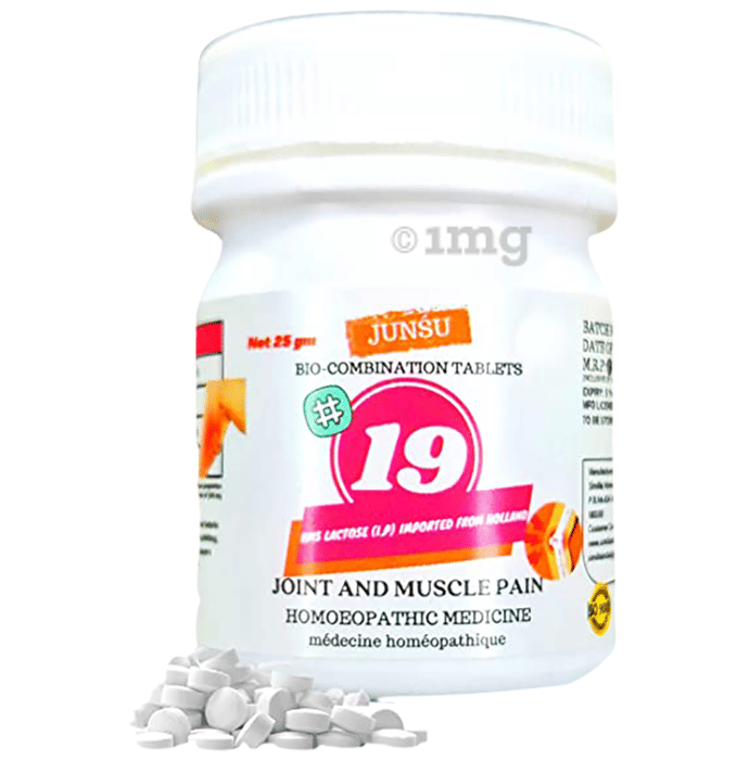 Junsu 19 Joint and Muscle Pain Tablet (25gm Each) Buy