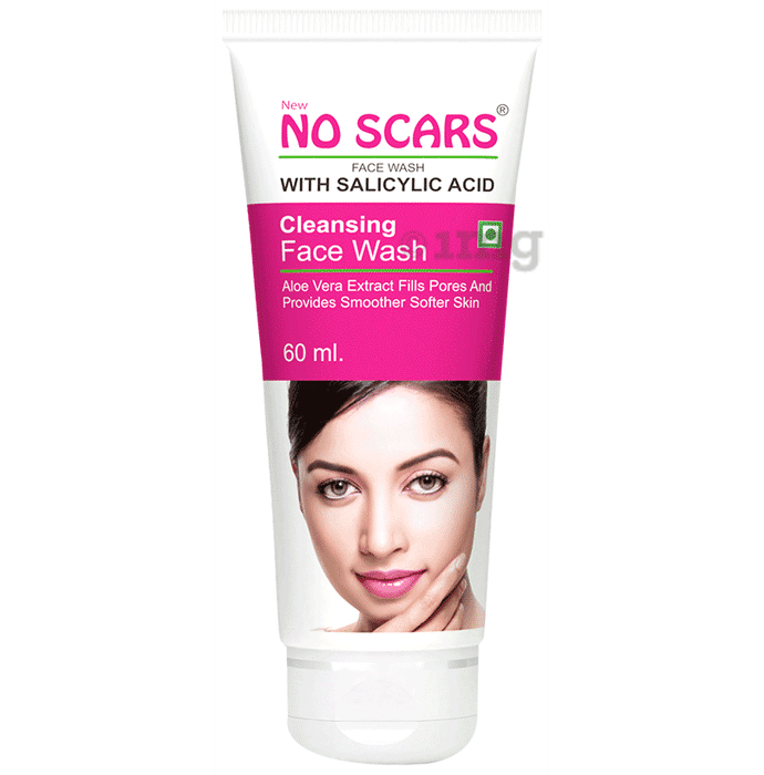 NO Scars with Salicylic Acid Cleansing Face Wash ( 60ml)