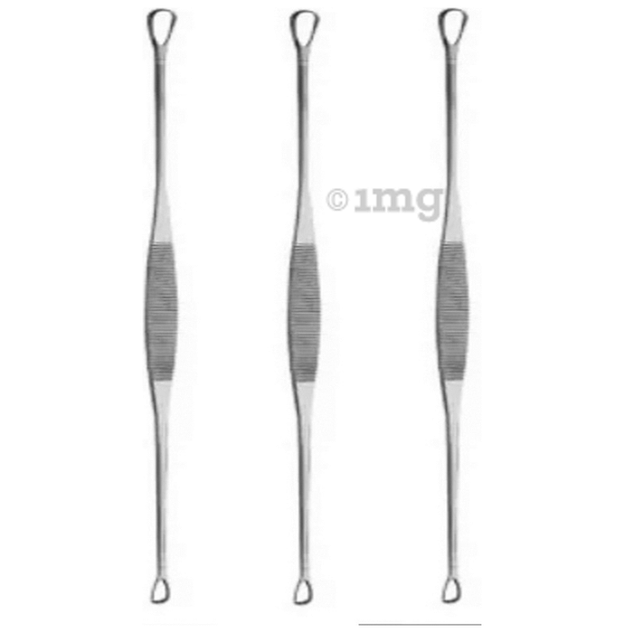 Agarwals Combo Pack of Uterine Curette Double Ended (Small , Medium , Large) Hole