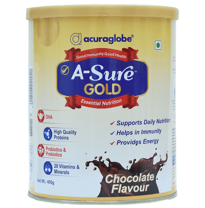 Acuraglobe A-Sure Gold Powder Chocolate