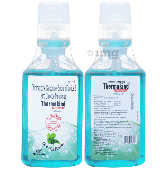 Thermokind Cool Mint Mouth Wash | Alcohol Free