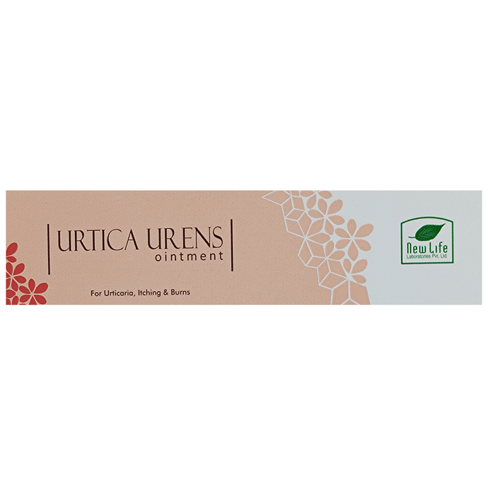 New Life Urtica Urens Ointment for Urticaria, Itching & Burns