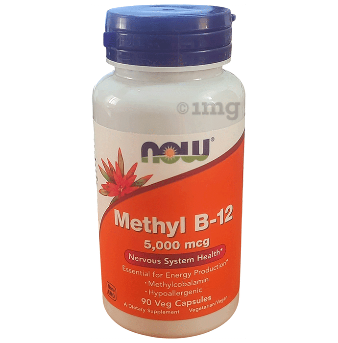 Now Methyl B 12 5000mcg Veg Capsule