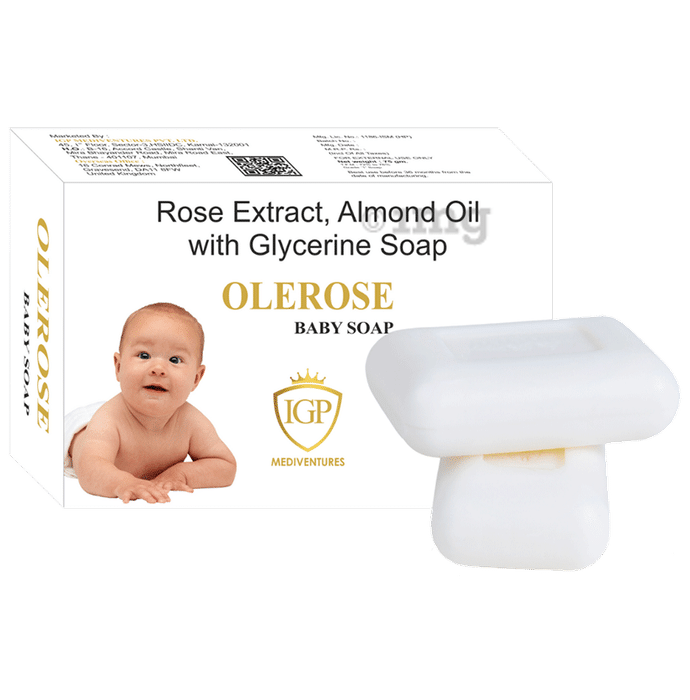 IGP Mediventures Olerose Baby Soap (75gm Each)