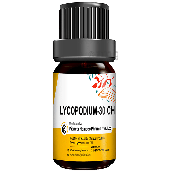 Pioneer Pharma Lycopodium Globules Pellet Multidose Pills 30 CH