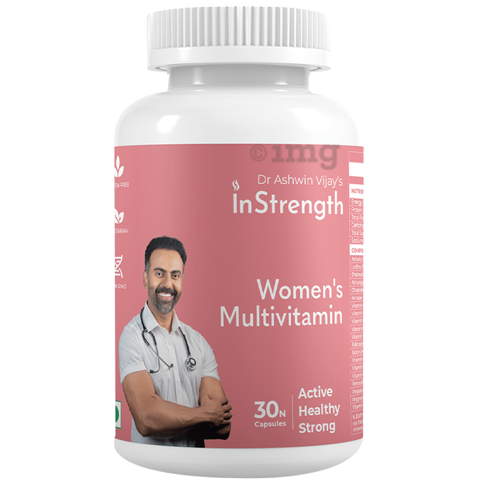 InStrength Women's Multivitamin for Metabolism, Digestion, Bones & Muscles | Capsule