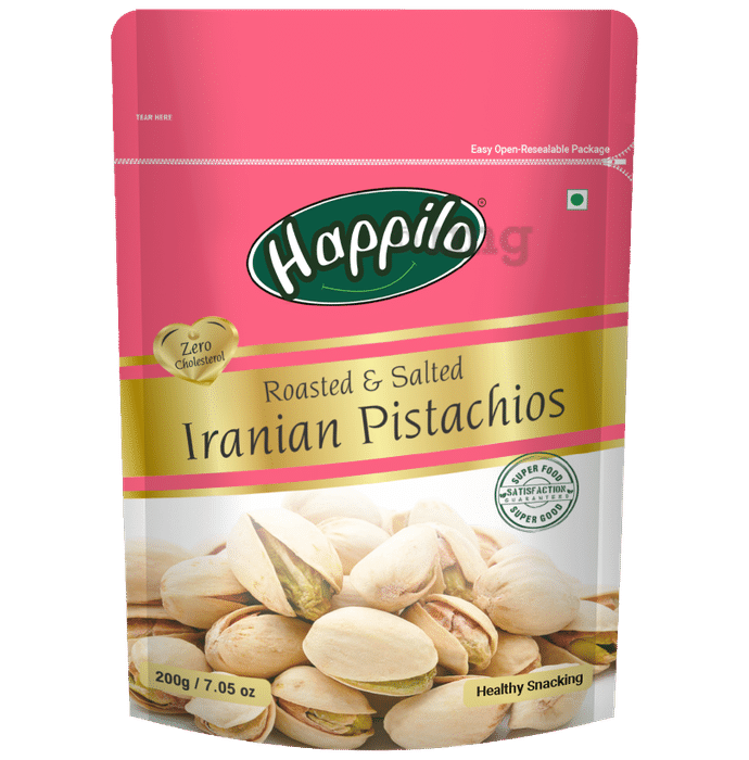 Happilo Roasted & Salted Iranian Pistachios