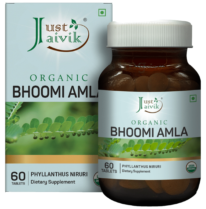 Just Jaivik Organic Bhoomi Amla Tablet