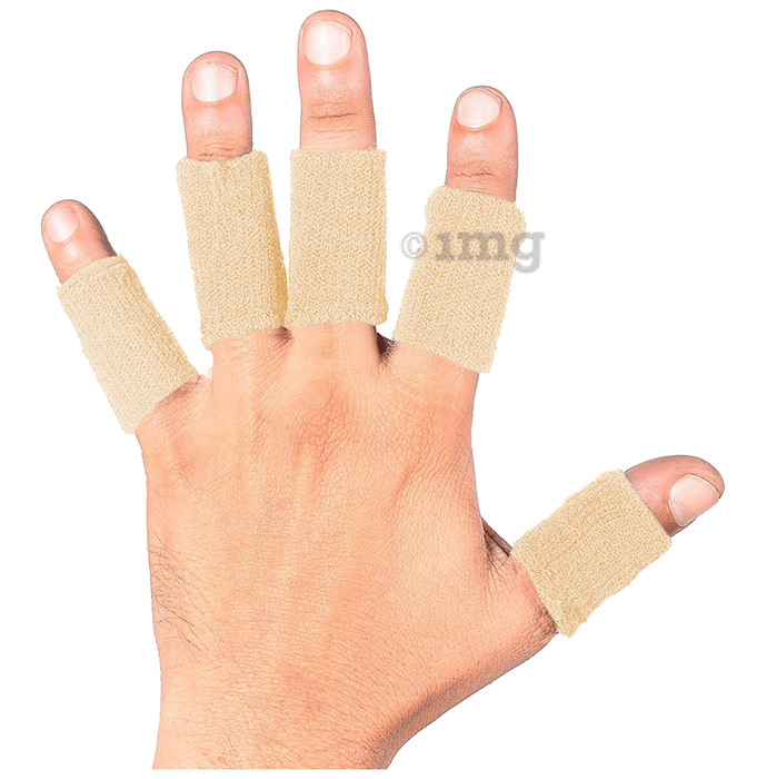 Joyfit Finger Sleeves for Support Ivory