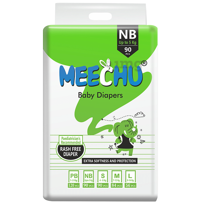 Meechu Baby Diaper New Born