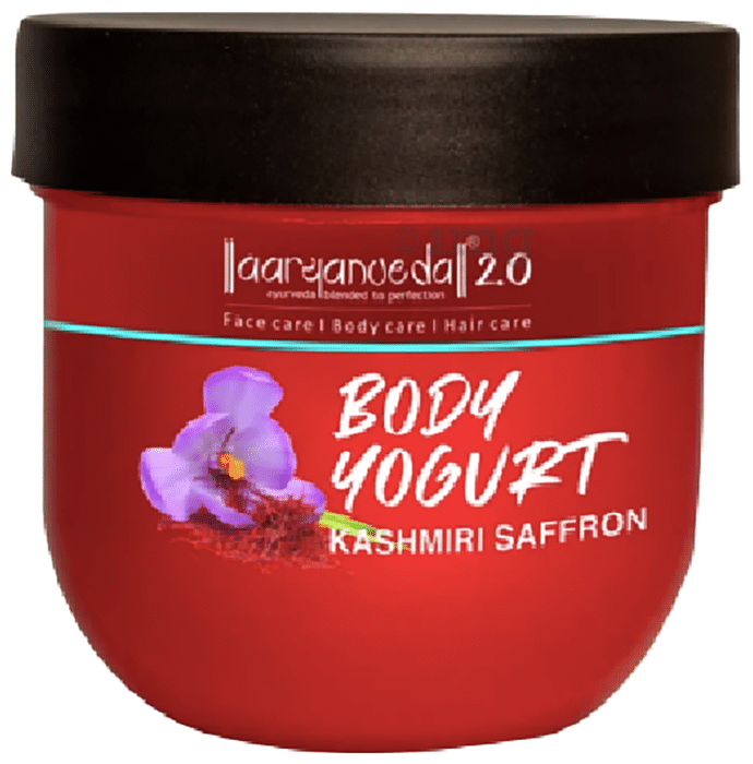Aryanveda Kashmiri Saffron Body Yogurt