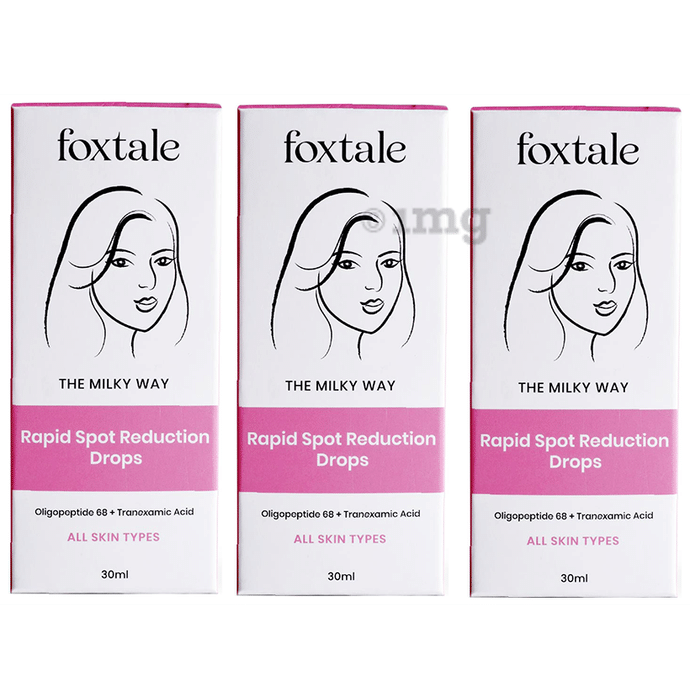 Foxtale Pack Of 3 The Milky Way Rapid Spot Reduction(30ml each)