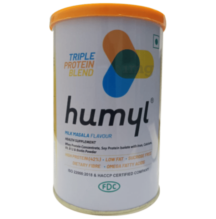 Humyl Powder with Whey Protein & Soy Isolate | Flavour Milk Masala