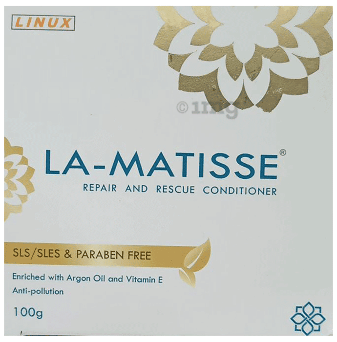 La-Matisse Repair & Rescue Conditioner | With Argan Oil & Vitamin E | SLS/SLES & Paraben Free
