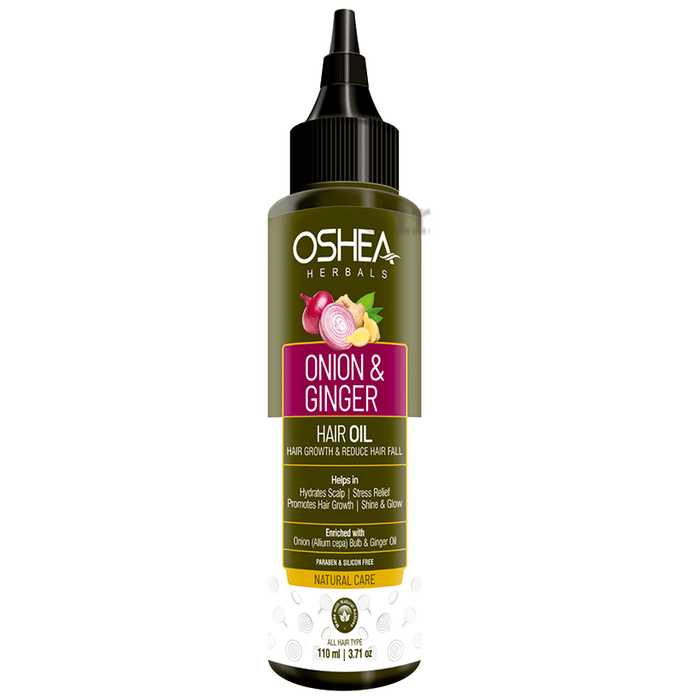 Oshea Herbals Onion & Ginger Hair Oil Buy bottle of 110.0 ml Oil at
