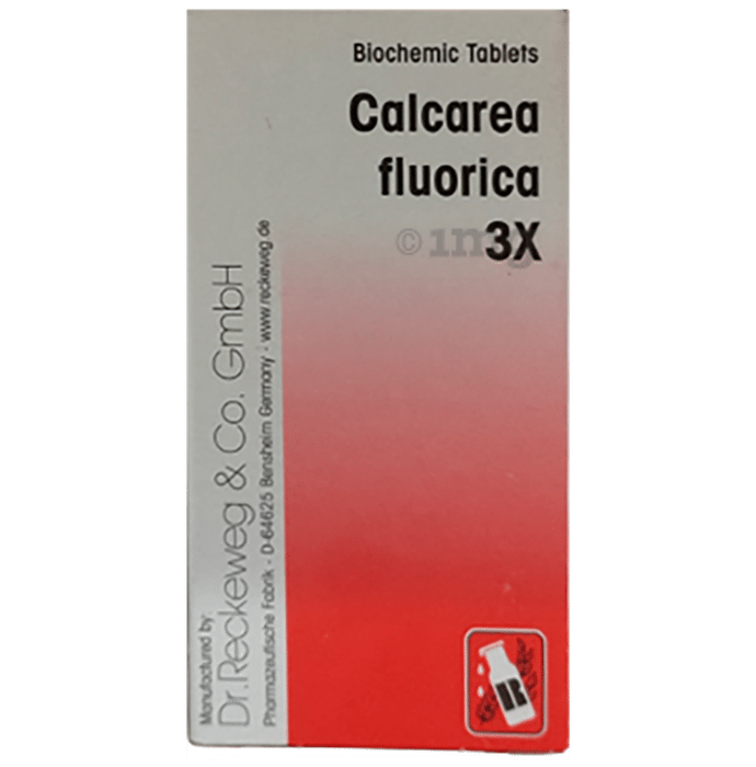 Dr Reckeweg &Co.gmbH Calcarea Fluorica Biochemic Tablet 3X