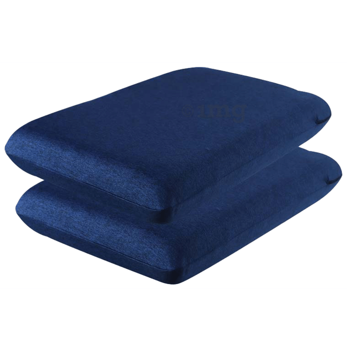 Superfine Comfort Memory Foam Solid Orthopaedic Neck & Shoulders Support Pillow