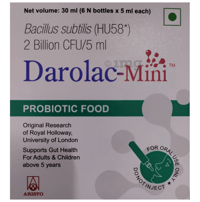 Darolac-Mini Probiotic Food (5ml Each)