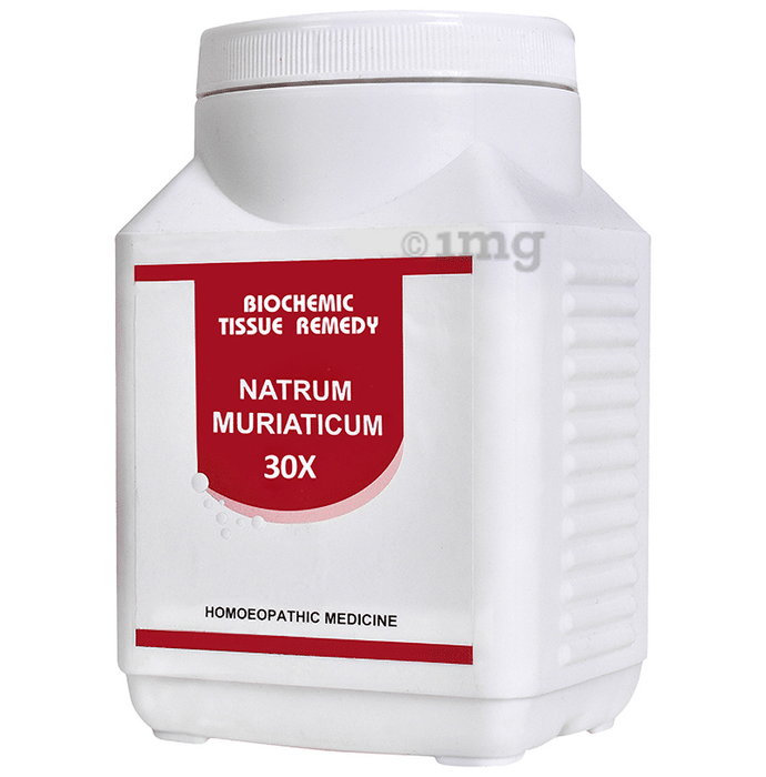 Bakson's Homeopathy Natrum Muriaticum Biochemic Tablet 30X