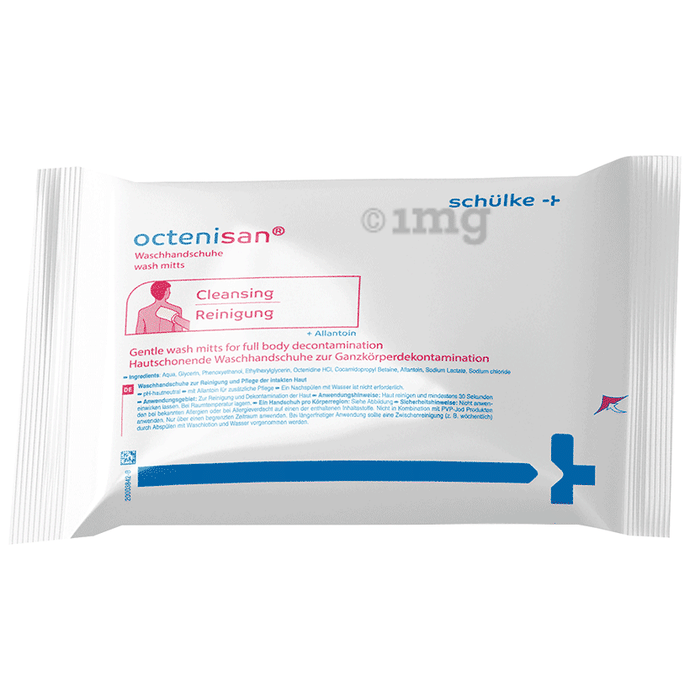 Octenisan Body Cleaning Wash Mitts Wipe