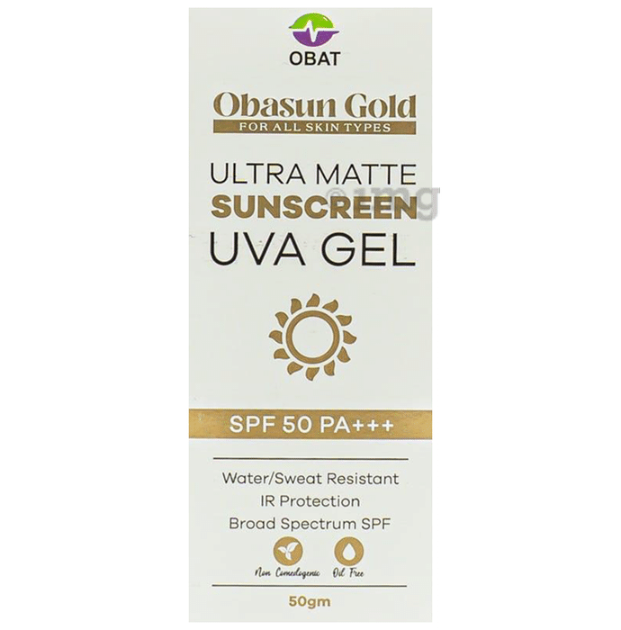Obat Obasun Gold Sunscreen SPF 50 PA+++
