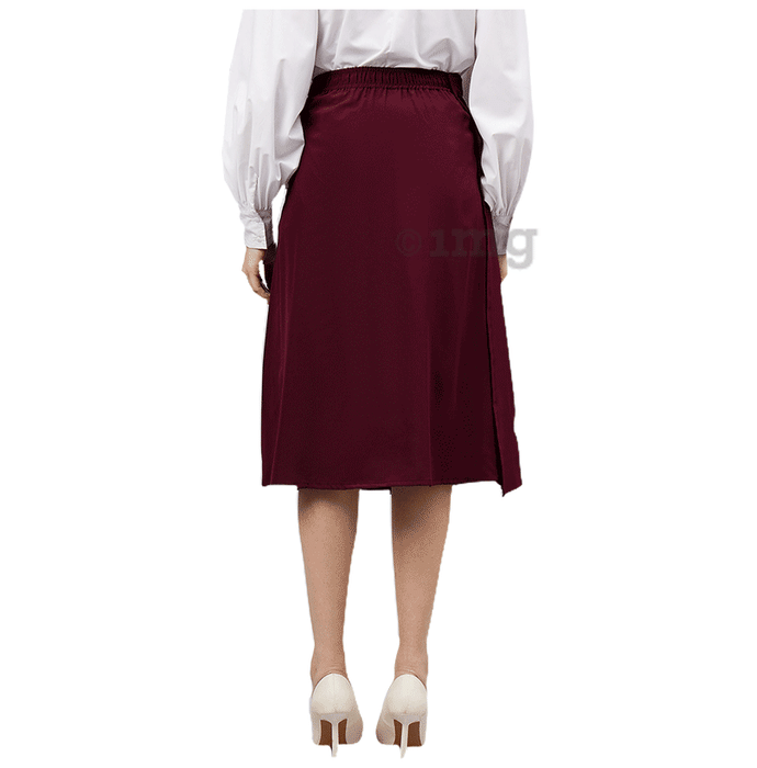 Haxor Wheel Chair Skirt with Adjustable Closure Wine