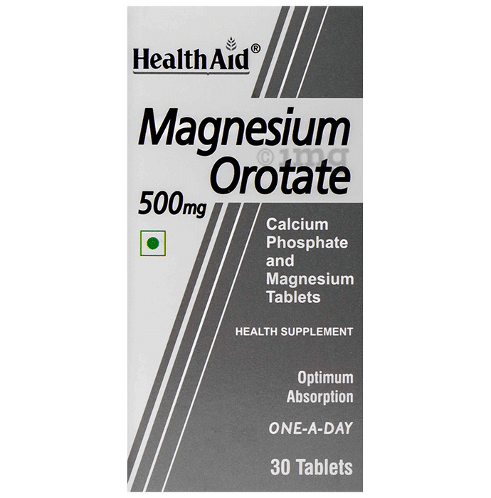 HealthAid Magnesium Orotate 500 mg  Tablet