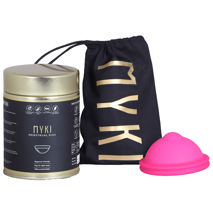 MYKI Silicon Perfect Soft Menstrual Disc Pink Small