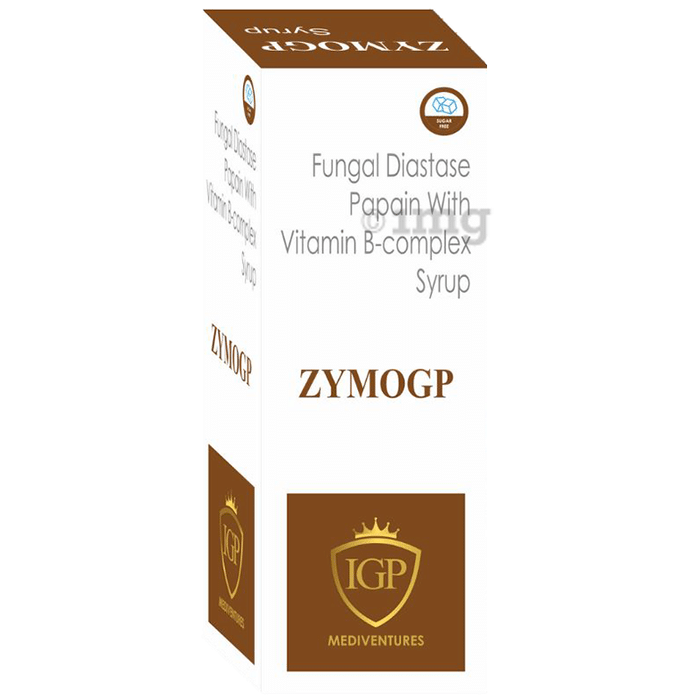 IGP Mediventures Zymogp Syrup Sugar Free