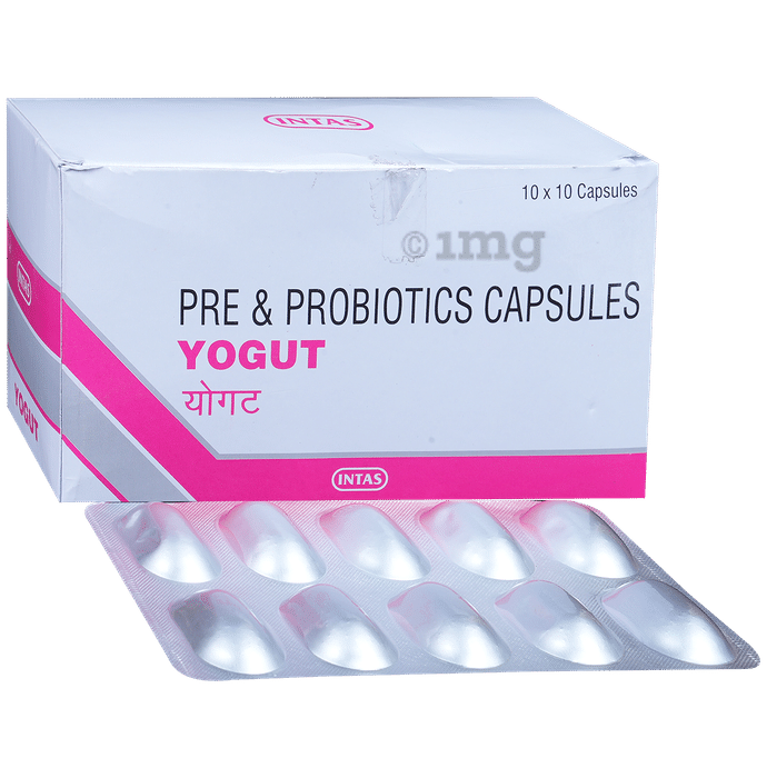 Yogut Capsule Pre & Probiotic Supplement | Restores Good Gut Bacteria