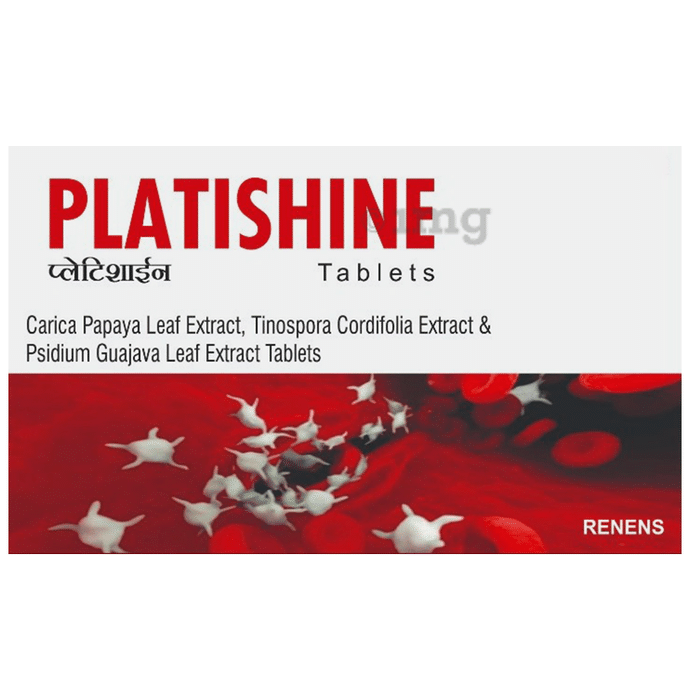 Platishine Tablet: Buy strip of 10.0 tablets at 𝗯𝗲𝘀𝘁 𝗽𝗿𝗶𝗰𝗲 in India | 1mg
