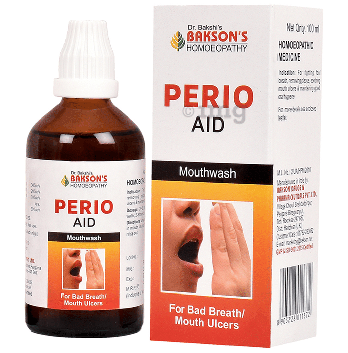 Bakson's Homeopathy Perio Aid Mouth Wash