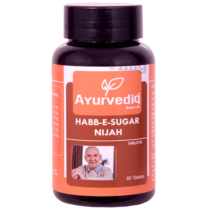 Ayurvediq Better Life Habb-E-Sugar Nijah Tablets Diabetes Care Formula Maintain Healthy Sugar Levels Natural Herbs