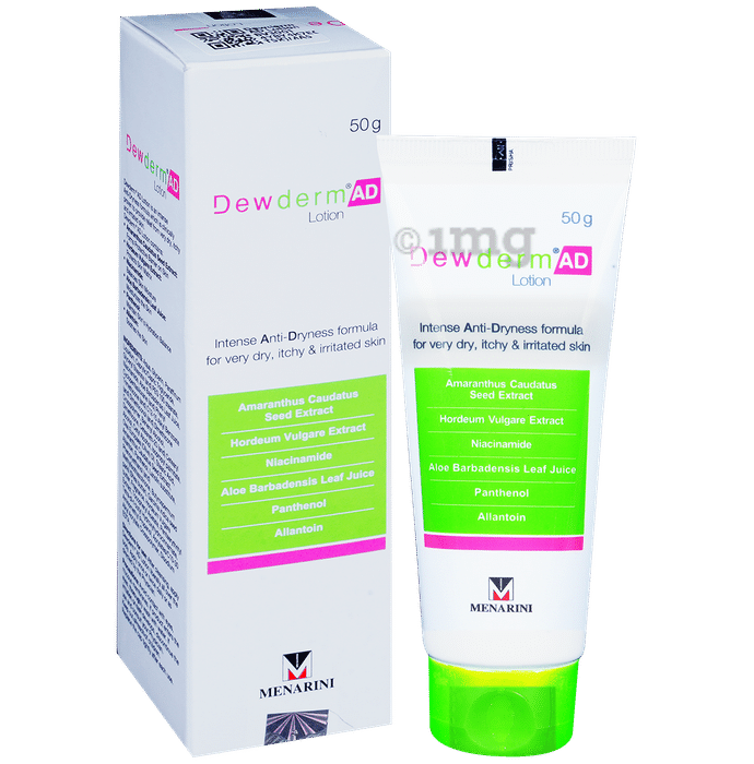 Dewderm AD Anti-Dryness Lotion | For Very Dry, Itchy & Irritated Skin