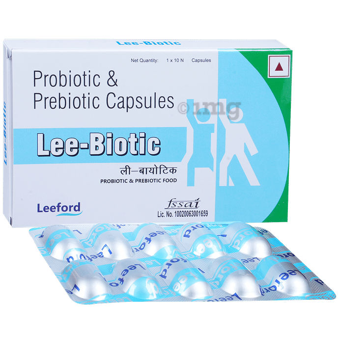 Lee-Biotic Capsule | Pre & Probiotic Supplement | For Gut Health