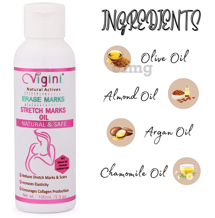 Vigini Erase Stretch Marks Massage Oil