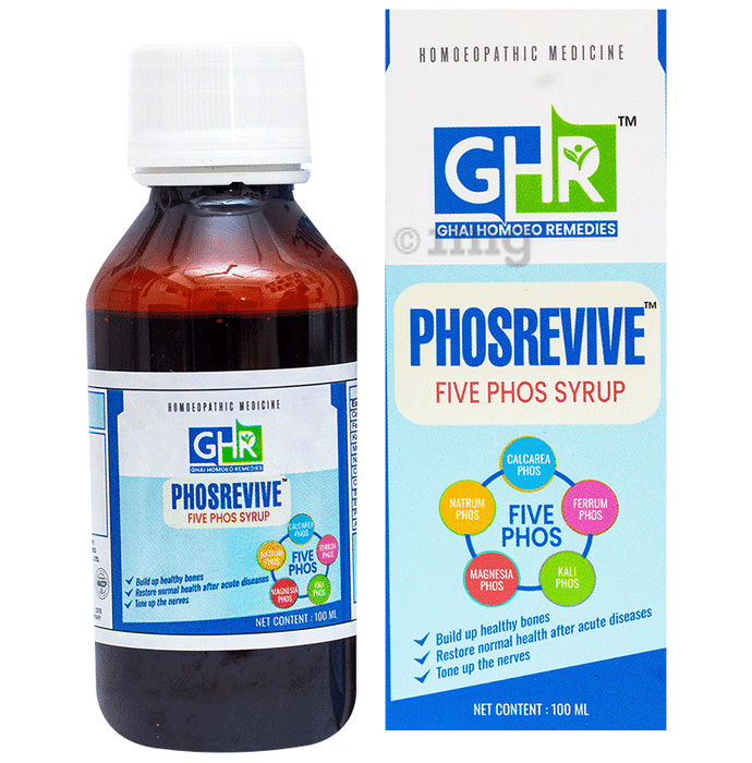 Ghai Homoeo Remedies Phosrevive Syrup