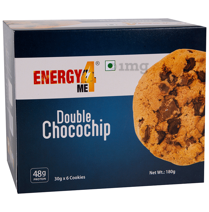 Energy4Me Double Choco Chip Cookie (180gm Each)
