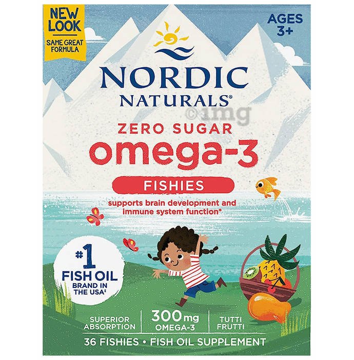Nordic Naturals Zero Sugar Omega-3 Fishies