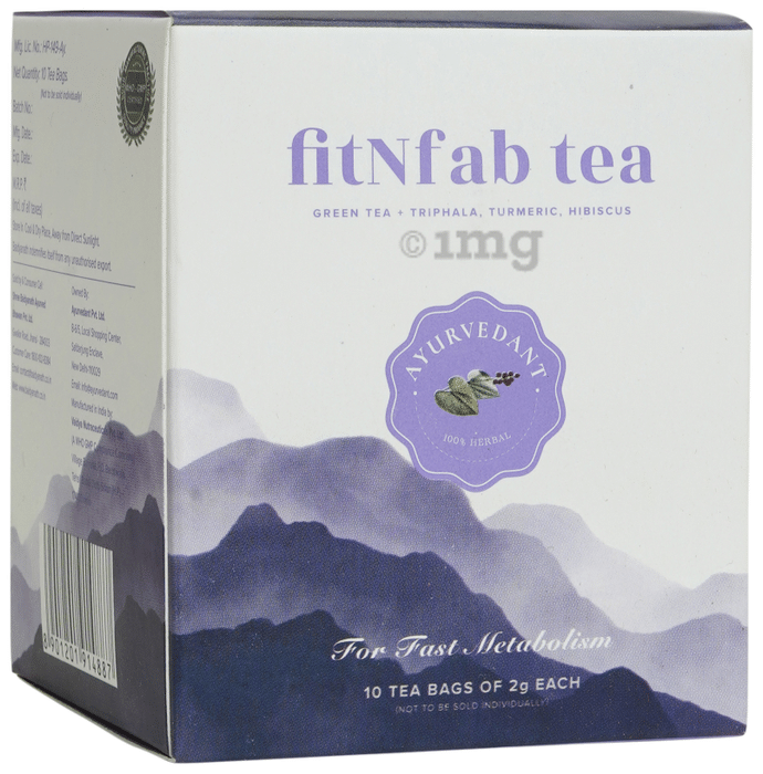 Ayurvedant Fit N Fab Tea Bag (2gm Each)