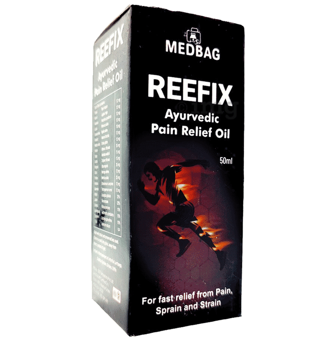 Reefix Ayurvedic Pain Relief Oil  for Joint Aches & Muscle Cramps