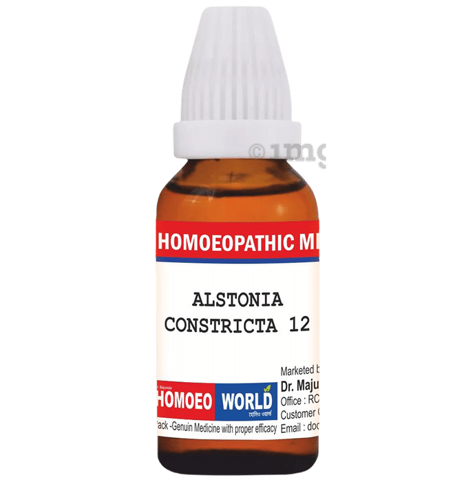 Dr. Majumder Homeo World Alstonia Constricta Dilution (30ml Each) 12